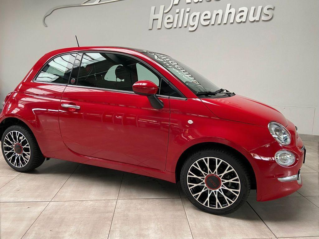 FIAT 500 Hybrid Edition Red Panorama Tempo Navi DAB